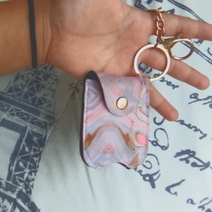Hand sanitizer hold
